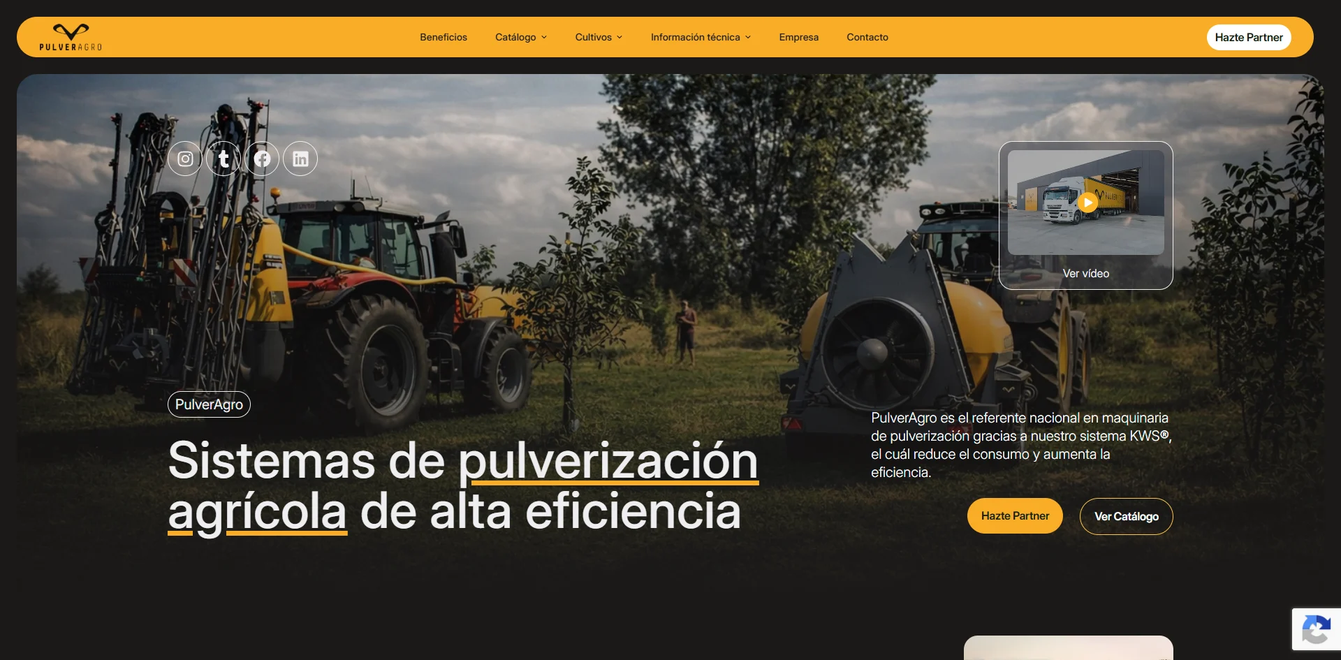 Diseño web PulverAgro