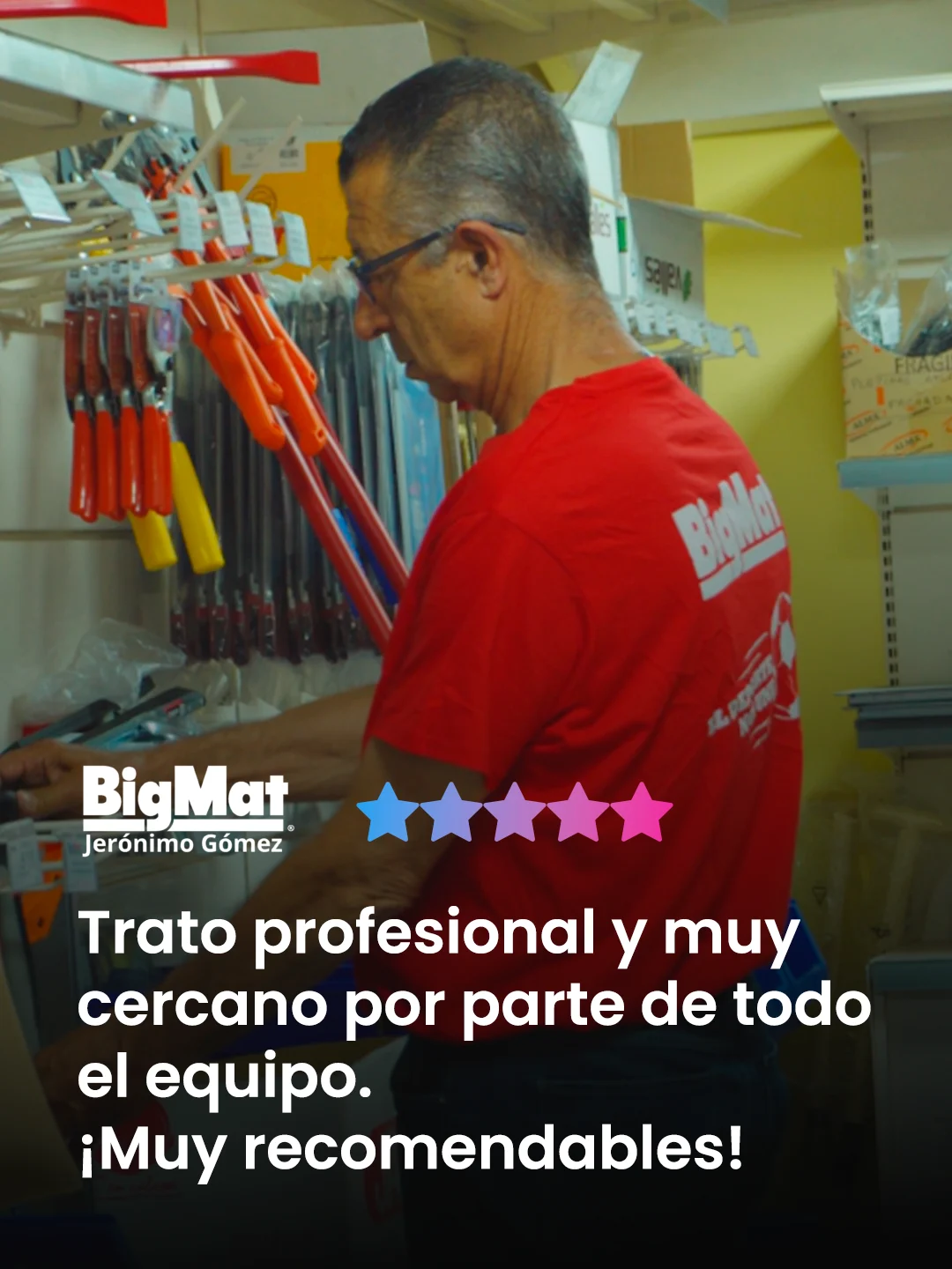 Reseña de Google de Jerónimo Gómez sobre SanCreate